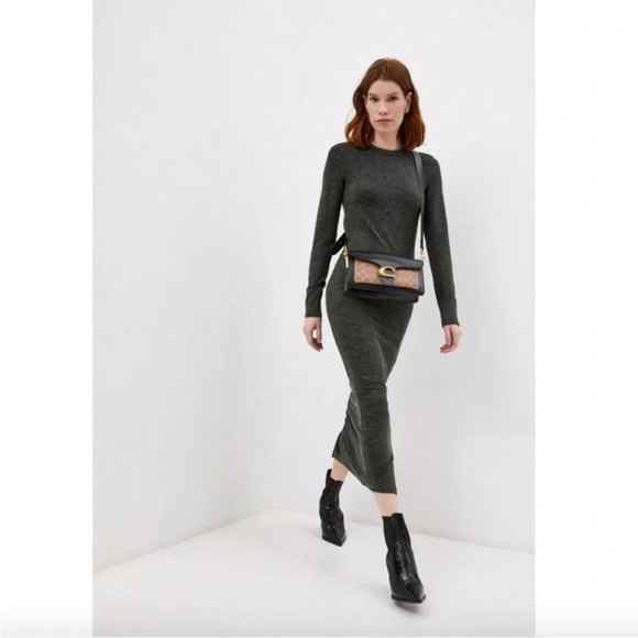 French Connection midi  knit open slit - Picture 2 of 14